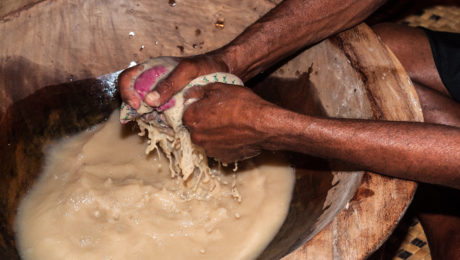 Making kava